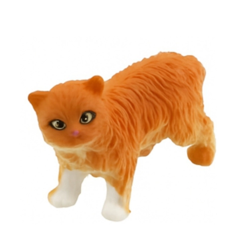 Set of Mini Figures Cat Breeds Cats Feeding Bowl 4-6cm 7pcs
