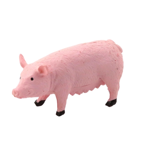 Set of Mini Figures Cow Horse Pig Dog Chicken Goose 3-5cm 6pcs.