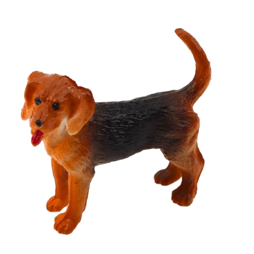 Set of Mini Figures Dogs German Shepherd Dachshund French Bulldog 4cm 6pcs