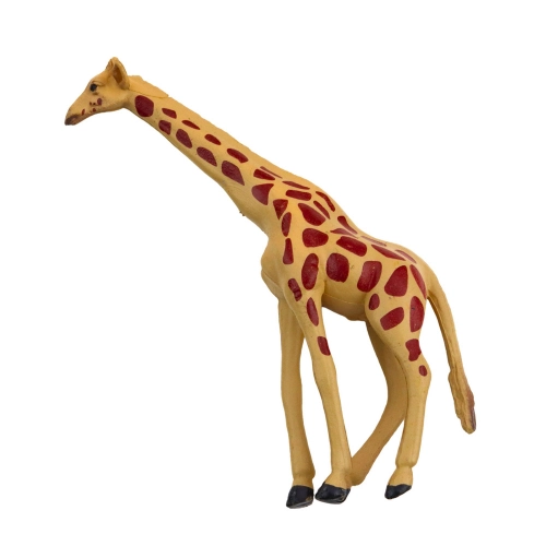 Set of Mini Figures Wild Animals Giraffe Zebra Lion 6-8cm 6pcs
