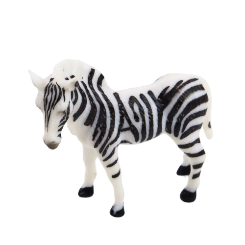 Set of Mini Figures Wild Animals Giraffe Zebra Lion 6-8cm 6pcs