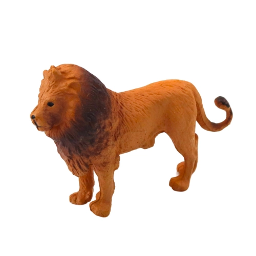 Set of Mini Figures Wild Animals Giraffe Zebra Lion 6-8cm 6pcs