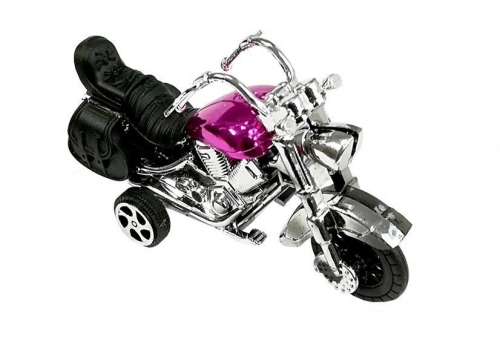 Set of Motorbike in motion 3 pieces