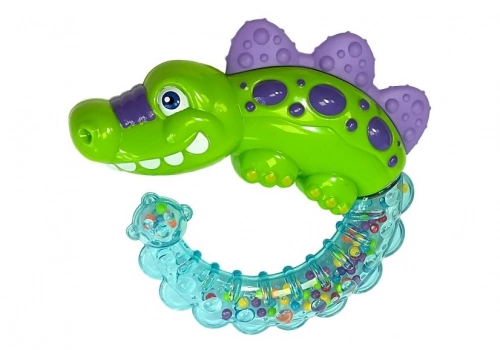 Set of Rattles Chews Coloured Animals Teddy Bear Frog