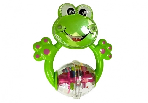 Set of Rattles Chews Coloured Animals Teddy Bear Frog