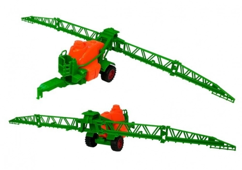 Set of Vehicle Farmer Tractor
