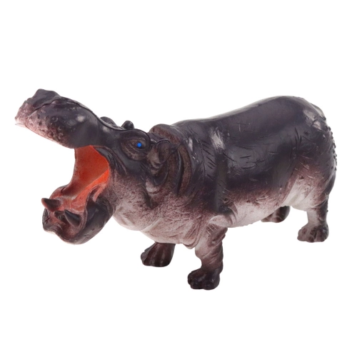 Set of Wild Animals Safari Figures Panda Giraffe Lion Hippo 4 pcs.