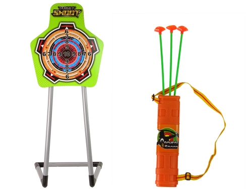Shooting Set Bow Shield Quiver Arrows
