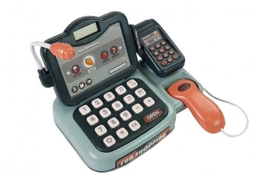 Shopper's Checkout Set with Microphone, Sound, Terminal