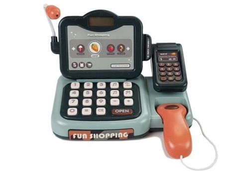 Shopper's Checkout Set with Microphone, Sound, Terminal