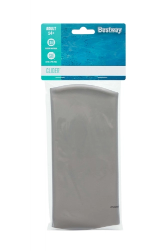 Silver Bestway 26006 Silicone Bathing Cap