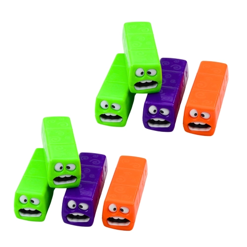 Skill Game Tower 24 Blocks With Smiley Faces Colorful