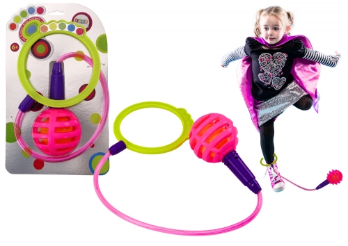 Skipper Hula Hop Jump Rope, Pink, LED