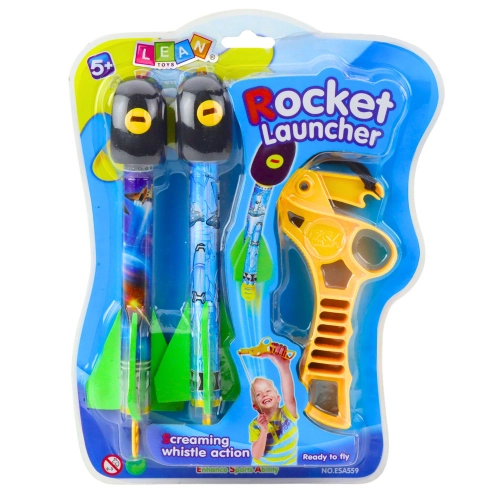 Slingshot Set with Rockets EVA Foam Sports Game Arcade Space