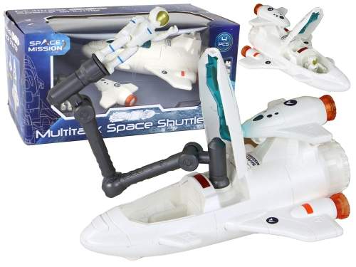 Space Mission Space Set Rocket Cosmonaut Cosmos 4 ELEMENTS