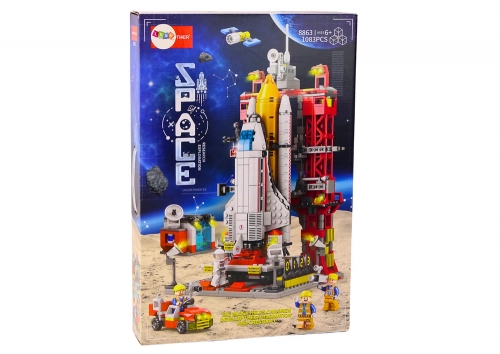 Spaceship Construction Blocks Space Launch Platform 1083 pcs.