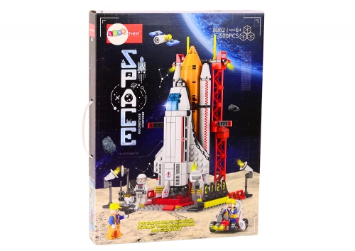 Spaceship Construction Blocks Space Rocket 506 pieces.