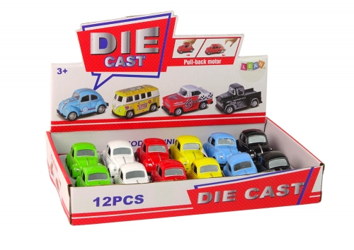 Spring Spring With Friction Drive Beetle Passenger Car 6 Colors