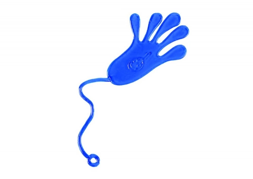 Sticky Hand Elastic Slime Blue