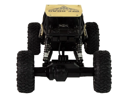 Tālvadības mašīna High Wheels Black Gold