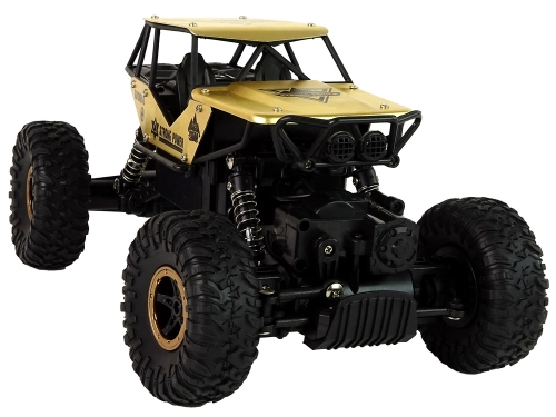 Tālvadības mašīna High Wheels Black Gold