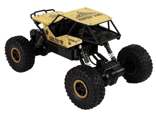 Tālvadības mašīna High Wheels Black Gold