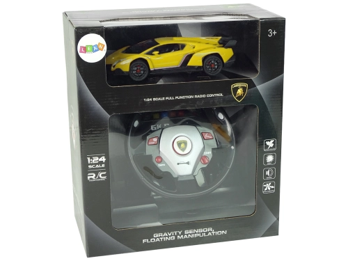Tālvadības mašīna Lamborghini Veneno Yellow