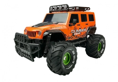 Tālvadības mašīna Off-road Jeep Orange