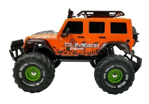 Tālvadības mašīna Off-road Jeep Orange