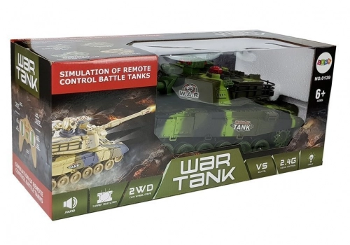 Tālvadības tanks Green