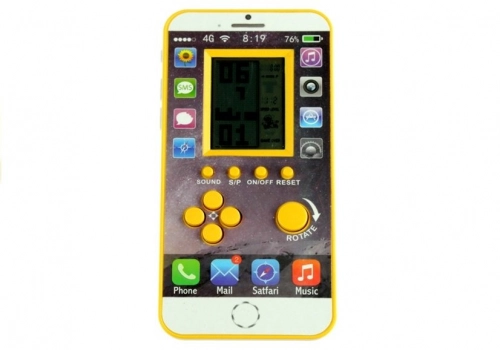 Tetris Game Looking Like Real Phone 4 Colors