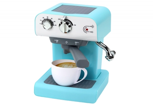 Toy Coffee Machine Home Appliances Water Steam Turquoise