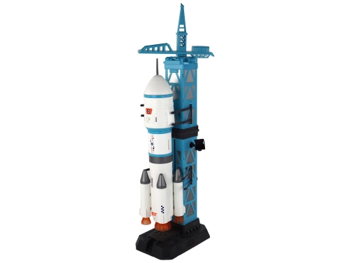 Toy Space Mission Rocket Astronauts Launcher 15 Elements