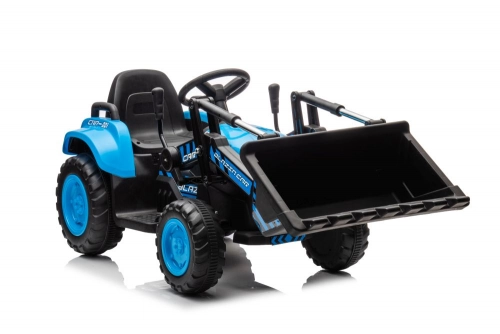 Bērnu elektriskais traktors ar kausu BW-X002A Blue