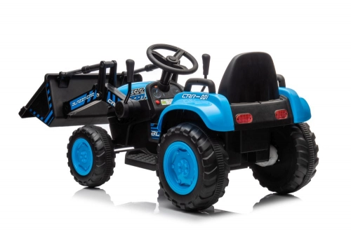Bērnu elektriskais traktors ar kausu BW-X002A Blue