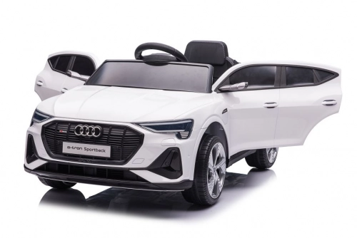 Vienvietīgs elektromobilis Audi E- Tron QLS-6688 White