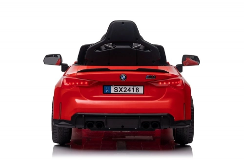 Vienvietīgs elektromobilis BMW M4 Red