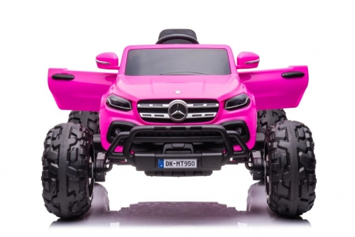 Одноместный электромобиль Mercedes DK-MT950 Barbie Pink