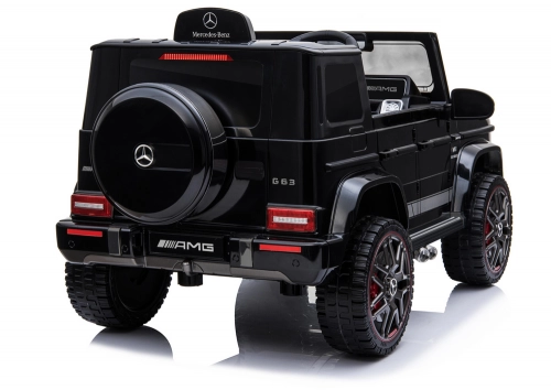 Vienvietīgs elektromobilis Mercedes G63 Black