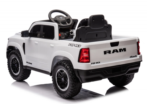 Vienvietīgs elektromobilis ZB618 Dodge Ram White