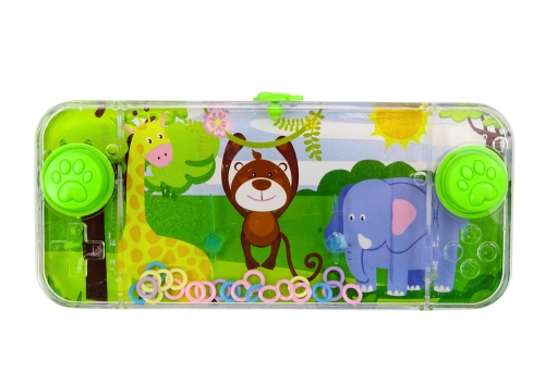 ﻿Water Game Arcade Console Green Monkey Giraffe Safari Pad Wheels