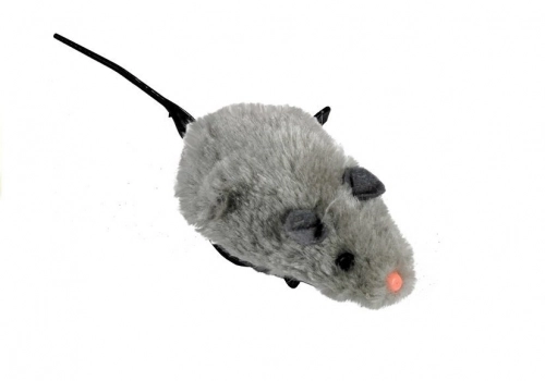 Windup Mouse Runs Waves its Tail