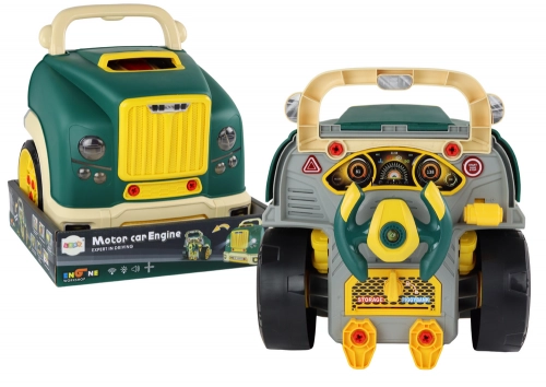 Workshop Engine Truck Disassembly DIY Kit Green