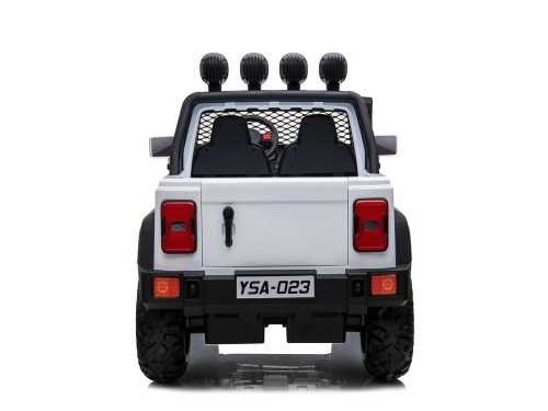 Двухместный детский электромобиль YSA023 White 24V