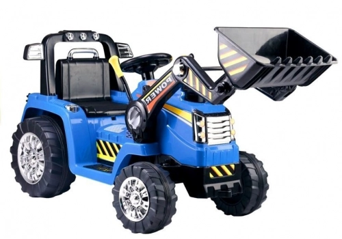 Детский электротрактор с ковшом ZP1005 Blue