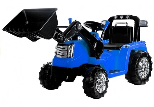 Детский электротрактор с ковшом ZP1005 Blue
