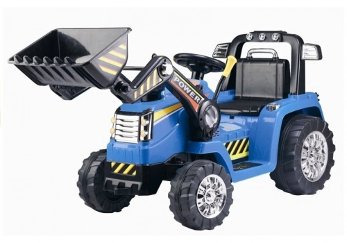 Детский электротрактор с ковшом ZP1005 Blue