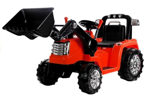 Детский электротрактор с ковшом ZP1005 Red