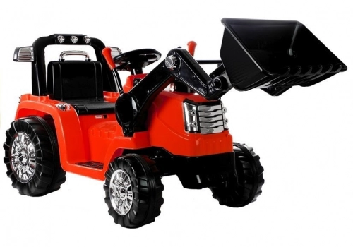 Детский электротрактор с ковшом ZP1005 Red