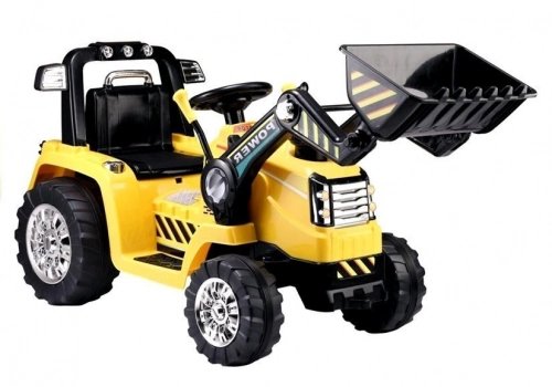 Детский электротрактор с ковшом ZP1005 Yellow